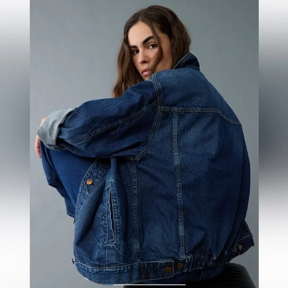 American Eagle Ex-Boyfriend Denim Jacket - Picture 2 of 7